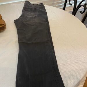 Liverpool soft black flare jeans size 16w EUC